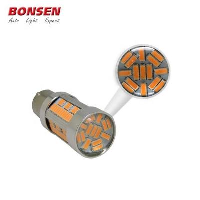 China Indicator/Interior Light/Dash/License Plate/Rea Universal Car Led Bulbs Canbus SMD LED Bulbs T101156/BAU15S 1157 T20 7440 7443 Led 105smd Led Turn Signal Light Brake Light for sale