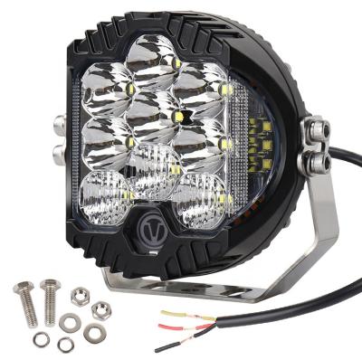 China Automobile Lamp Bonsen Work 67 Light Waterproof Dual Side Light Driving Light Offroad In 5inch 7inch for sale