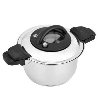 China Sustainable Wholesale Household Large Induction Stainless Steel Industrial Pressure Cooker for sale