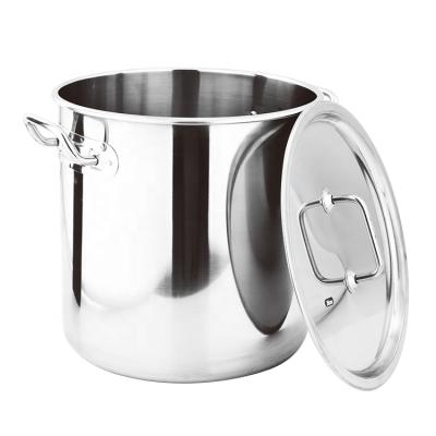 China Sustainable Stainless Steel Soup Bucket For Commercial And Restaurant Uses for sale