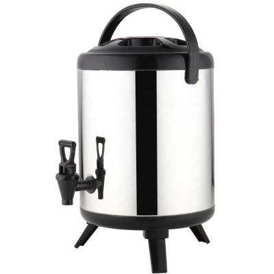 China Sustainable High Quality Heat Preservation Milk Tea Barrel With Insulated Large Capacity Switch Stainless for sale