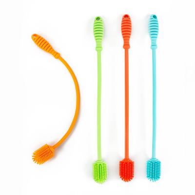 China Multifunctional Silicone Bottle Brush Soft 38cm Multipurpose for sale