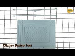 Silicone Kitchen Baking Tool Mats Tasteless Reusable For Air Fryers