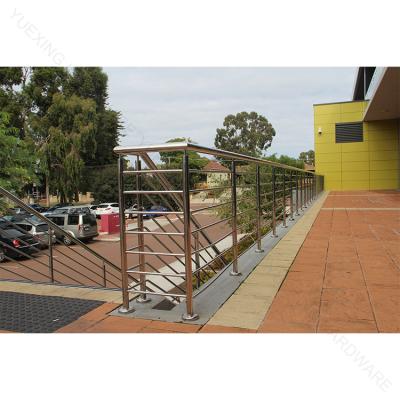 China Manufacturer 304 Modern Stair Handrail Crossbar Handrail Bracket Railing for sale