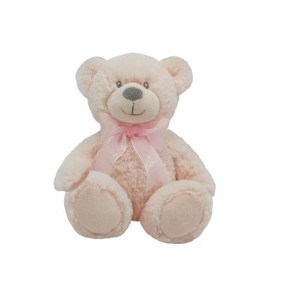 China Superior Lifelike Pink Blue Plush Toy First Teddy Bear Animal Soft Hot Selling Plush Toy for sale