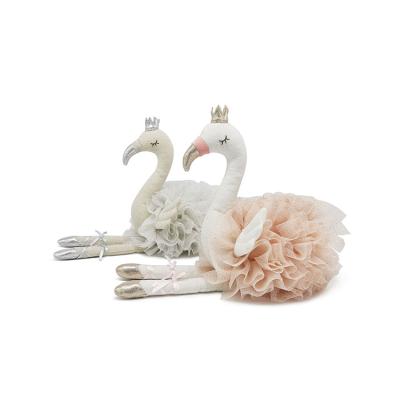 China Competitive Price Plush Kids Soft Custom Ballerina Soft Toy Gift Swan Canvas Toy for sale