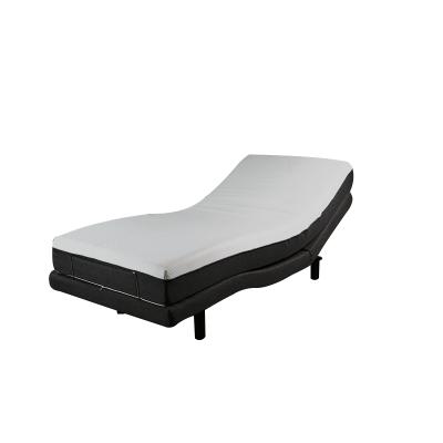 China Adjustable Home Furniture Motion Adjustable Adult Single Bed (Other) Without Legs Bed Massage Bed for sale