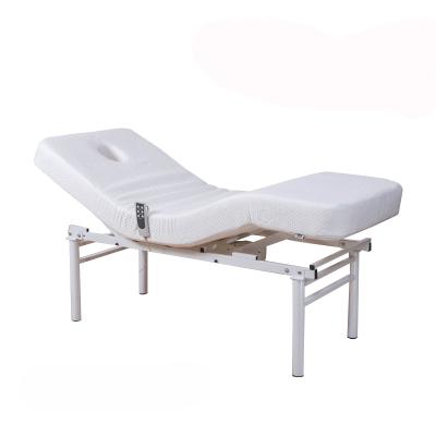 China Factory Price Modern Hot Selling White Living Room Furniture With Combination Electric Adjustable Spa Beauty Cable Bed for sale