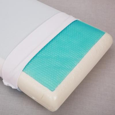 China Gel Neck Pillow Memory Foam Pillow Mold Sustainable Cooling Soft Foam Pillow Rectangle for sale