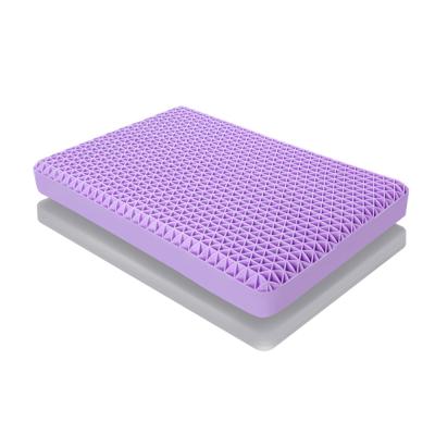 China Anti-Static Band Pillow Gel Sleep Breathable Cool Wave 3D Shaped Hyper Elastic Foam Material Pillow With Pillowcase for sale