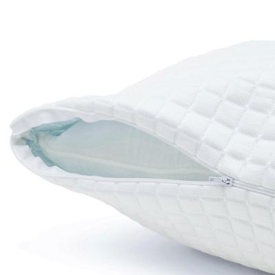 China Anti-Snore Comfort Queen Single Size Shredded Elastic Memory Foam Pillows Home Hotel Bed Pillows for sale