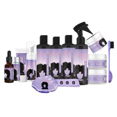 China Arganrro Private Label Afro Hair Care Products Organic Natural Moisture And Nutrition Anti-itching To Hair for sale