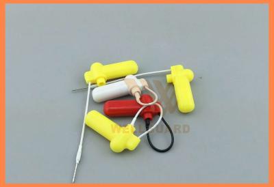 China AM magnetic Garment alarm pencil security tag shop with lanyard for sale