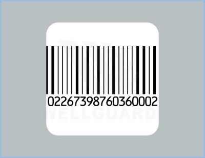 China Custom Square Barcode Security Labels Printer for Pharmacy and Book for sale