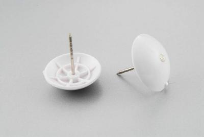 China Custom EAS Hard Tag Pin EAS Tag Accessories , Plastic Dome Head for sale