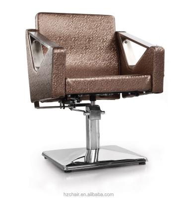 China Classic Barber Chair Gold Color Styling Chairs HZ8833 For Barber Shop for sale