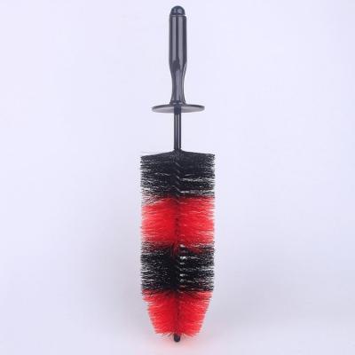 China Portable Soft Durable Daily Cleaning Car Tire Cleaning Brush for sale