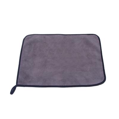 China Best Cleaning Selling Double Sided Thick Microfiber Cloth For Cleaning Car for sale