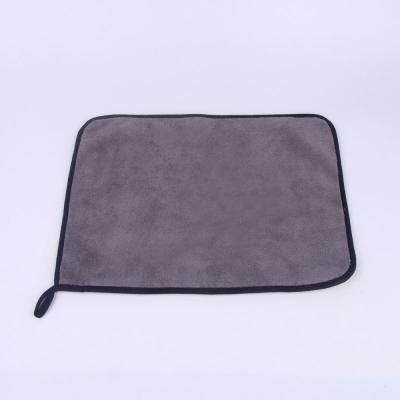 China Viable Thick Microfiber Car Wash Plush Cleaning Drying Towels for sale