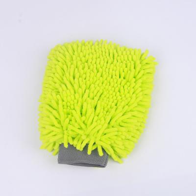 China ZM0014 eco-friendly glove factory direct selling microfiber chenille quick dry glove for car cleaning and house clean hot sale for sale