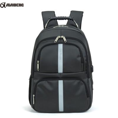 China Wholesale Anti-theft Waterproof Nylon Men's Sports Rucksack Backpack Black for sale