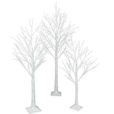 China Indoor Christamas Decoration 180cm Christmas Warm White Simulate Twig Decoration Branch Led Birch Tree for sale