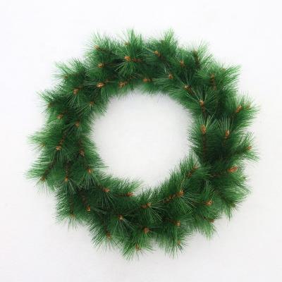 China Christamas Home Decoration Factory Customization 50cm Christmas Pine Wreath for sale