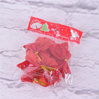 China Wholesale Red Ribbon Bow 5cm Cheapest Christamas Home Decoration Best Prices For Christmas for sale