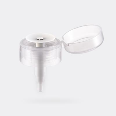 China JY705-01B Plastic Clear Nail Polish Remover Pump 33/410 0.5±0.05ml/T Dosage for sale