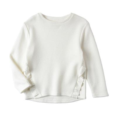 China Breathable Girls Loose Long Sleeve Sweatshirt Fashion Custom Size for sale