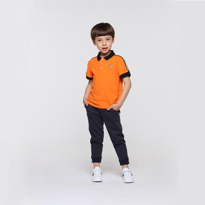 China High Quality Boy's Breathable Polo Shirt Short Sleeve Kids Fashion Clothes for sale