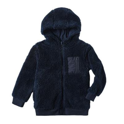 China Wholesale Boys Casual High Quality Western Soft Custom Sherpa Style Wearable Hoodies For 3-12 Years Kids for sale