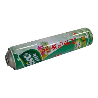 China Can And Container Tinplate Aerosol Can Printing CMYK Four Color Printed Can For Cooler Air for sale