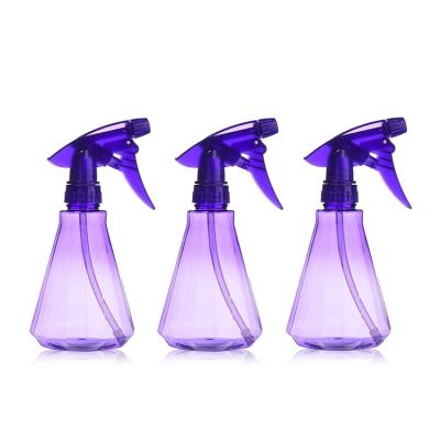 China BEAUTY PACK 350ml 12oz Empty Clear Plastic Purple Salon Hairdressing Spray Bottle With Adjustable Head Fine Trigger Sprayer To Flow for sale