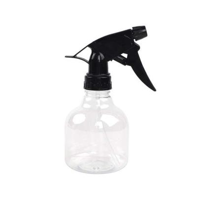 China 250ml 8oz Cosmetic Empty Plastic Spray Bottles With Adjustable Spout Black Trigger Sprayers For Cleaning Solutions Or Planting for sale