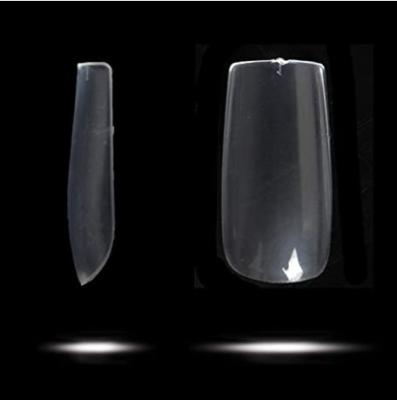 China Design Amazon Best Seller Full Cover Nails Clear Nail Tips False Fit Shaped Acrylic Nails for sale