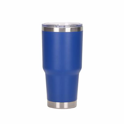 China Car Cup 30oz 304 Stainless Steel Vacuum Color Spray Pot Viable Belly Cup Portable Car Cup for sale