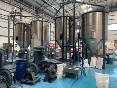 China Plastic Granule Vertical Mixer / Blender for plastic products production for sale