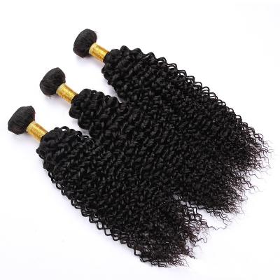 China 100% Curly Kinky Curly Human Hair Bundles Double Drawn Hair Bundles For Black Bone Straight Hair Wig Wholesale for sale