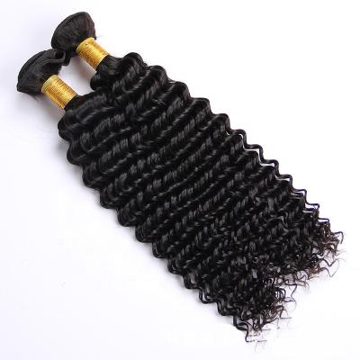 China Curly Curly Natural Color Virgin Hair Bundles Deep Wave Hair Vendors Extension Wholesale Price for sale