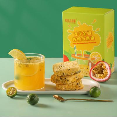 China Wholesale Tea Summer Fruit Beauty Care Kumquat Passion Fruit Tea Triangle Bag Honey Cold Infusion Tea Freeze Dried Green Kumquat Passion Fruit Passion Fruit for sale