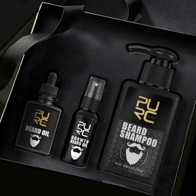 China Wholesale Custom Organic 100Ml Beard Shampoo DEEP CLEANING Deep Cleansing For Men Beard Wash Grooming Kit for sale