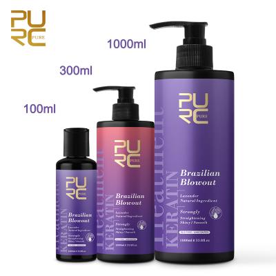 China Hair-Repair Accept Customized Brazilian Lavender Blowout Natural Hair Keratin Treatment for sale