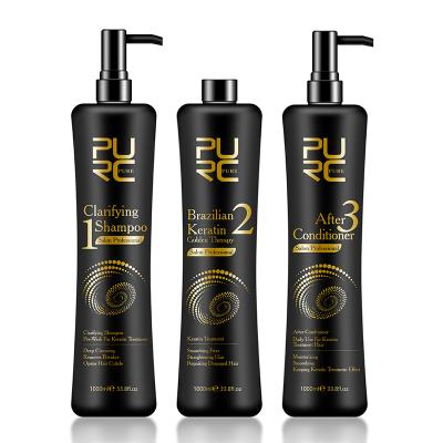 China Hair-Repair Best Gold Brazilian Keratin Therapy Pure Keratin Treatment Hair Kearatina Straightening for sale