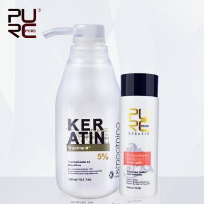 China Hair-repair hair salon professional pure keratin treatment hair straightening straightening shine keratin at best for sale