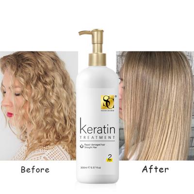 China Repair Damaged Hair Factory Wholesale Keratin Hair Treatment Private Label OEM for sale