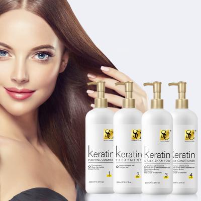 China Repair Damaged Hair China Wholesale Formaldehyde Free Keratin Hair Treatment For Damaged Hair Smoothing Shine Hair Procducts for sale