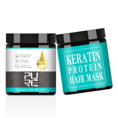 China Hair-Repair Organic Keratin Hair Mask Private Label Hair Mask Soft Deep Treatment Hair Care Repairing Mask for sale