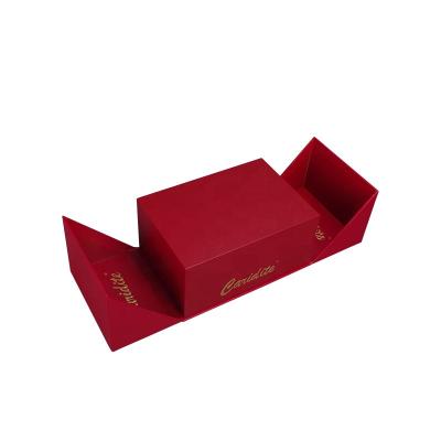 China Cheapest Custom Clear Logo Festival Paper Card Clear Recyclable Flower Gift Box With Box Packing for sale