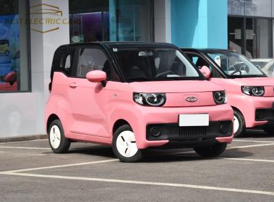 China QQ Ice Cream Batterie Elektroauto Shengdai Mini 100km/h Hatchback Elektroauto zu verkaufen